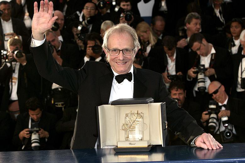 Director Ken Loach in 2006, with his Palme d'Or victory at Cannes Film Festival.